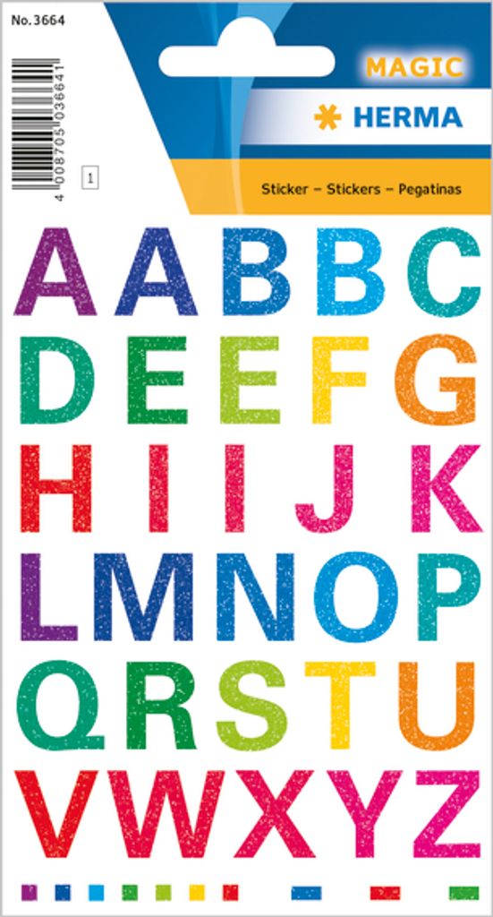 Menge Aufkleber Sticker Alphabet Brief Großbuchstaben Mehrere Größe Und Farbe 