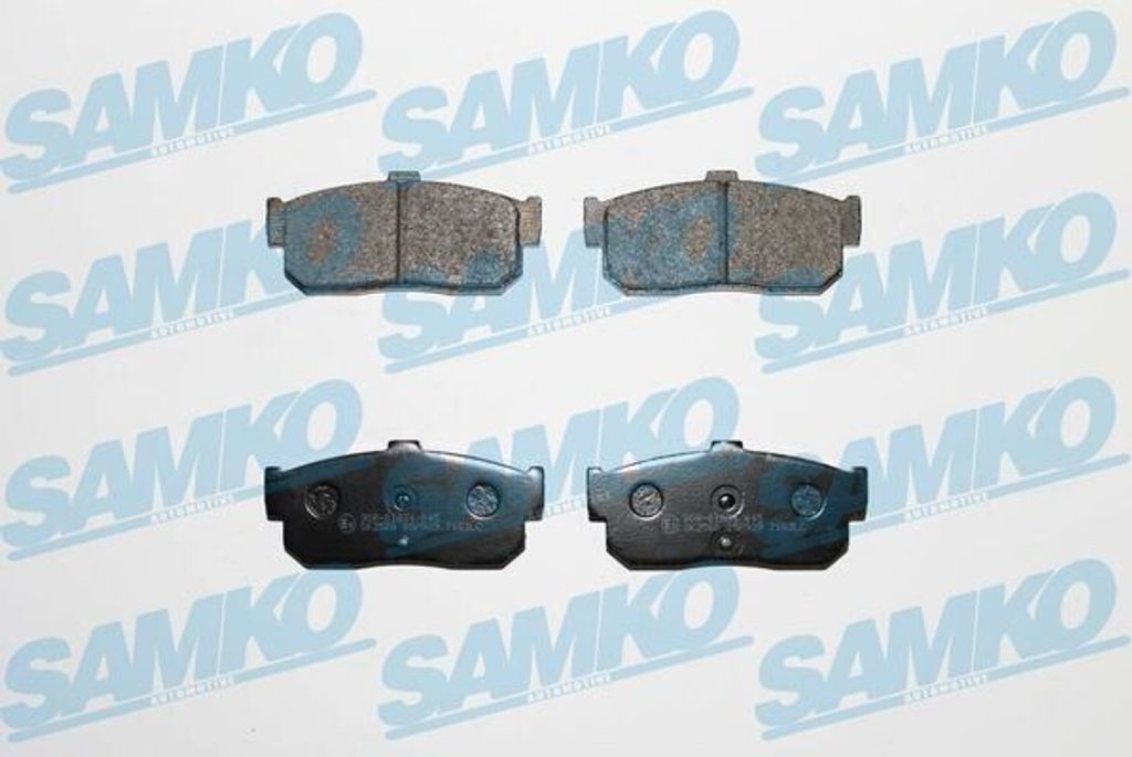 SAMKO Bremsbeläge Satz Hinten Bremsklötze für NISSAN ALMERA II Hatchback (N16) 5SP929