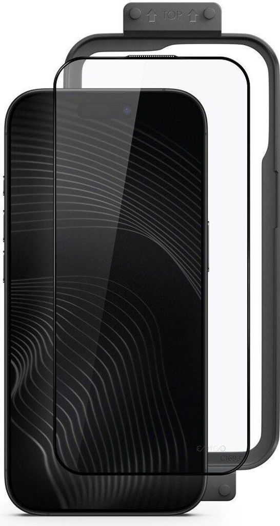 Epico 91112191300001, Apple, iPhone 16 Pro Max, Kratzresistent, Schwarz, Transparent, 1 Stück(e)