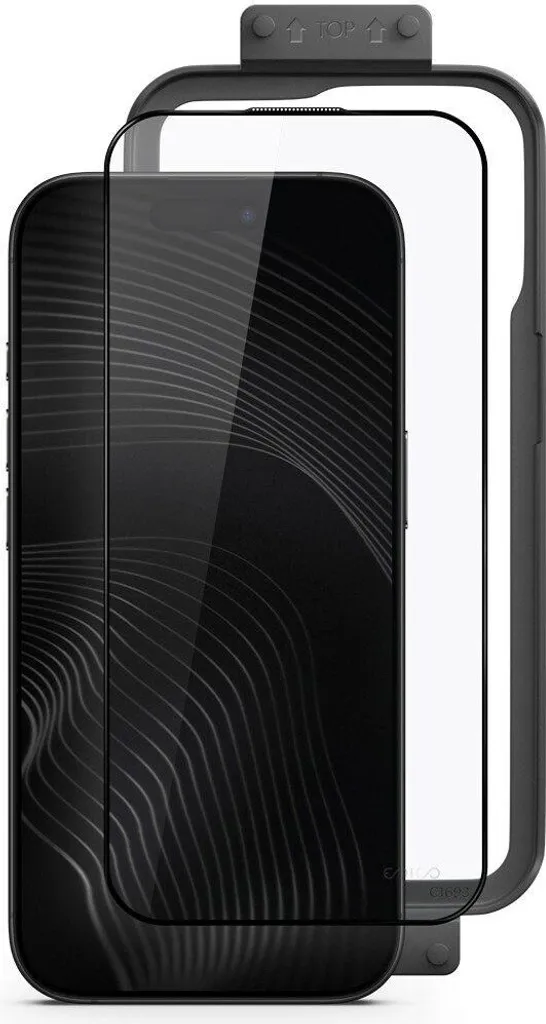 Epico UNUM SapphireShield 3D vetro protettivo con cornice di installazione iPhone 16 Pro Max