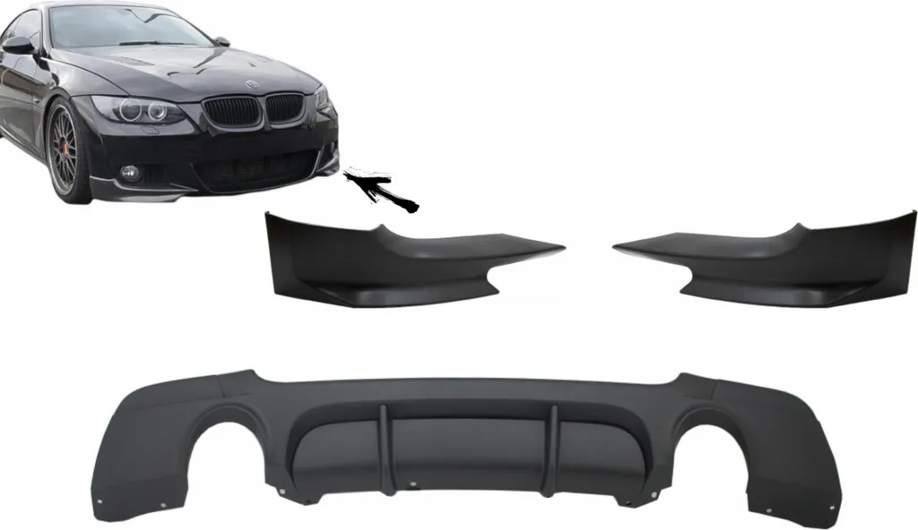 Personnalisation BMW E92 2006-2010 avec Diffuseur Arrière Look Sportif M