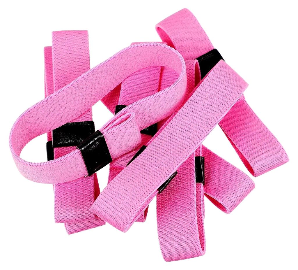 8 Stück Elastische Bento-Gurte aus Polyester Wiederverwendbare Befestigungsbänder für Lunchboxen, Schule, Picknick und Arbeitstasche