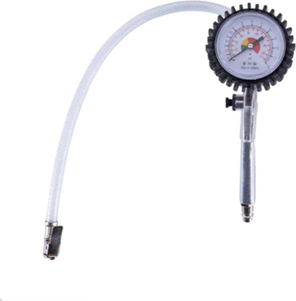 Scheppach Reifenfüllmessgerät Pistole mit Druckmanometer Produktbild 