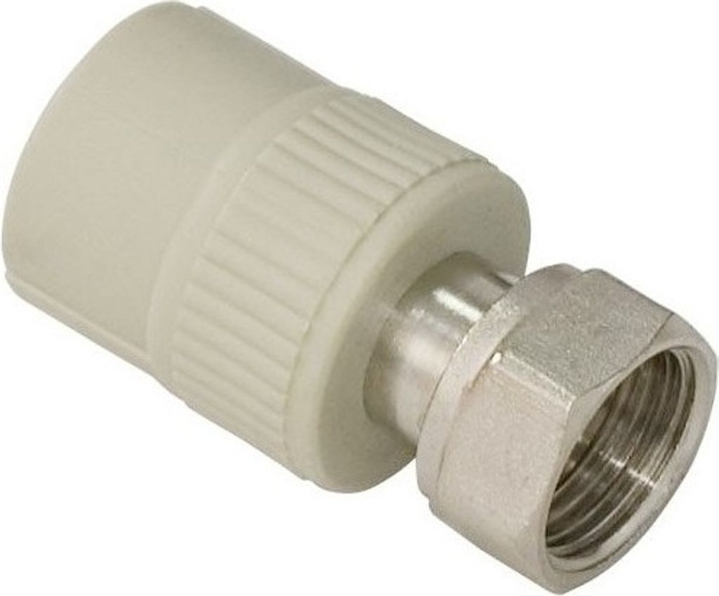 PPR Kupplung mit Scheiben 25x3/4" Schweißtechnik PP-R