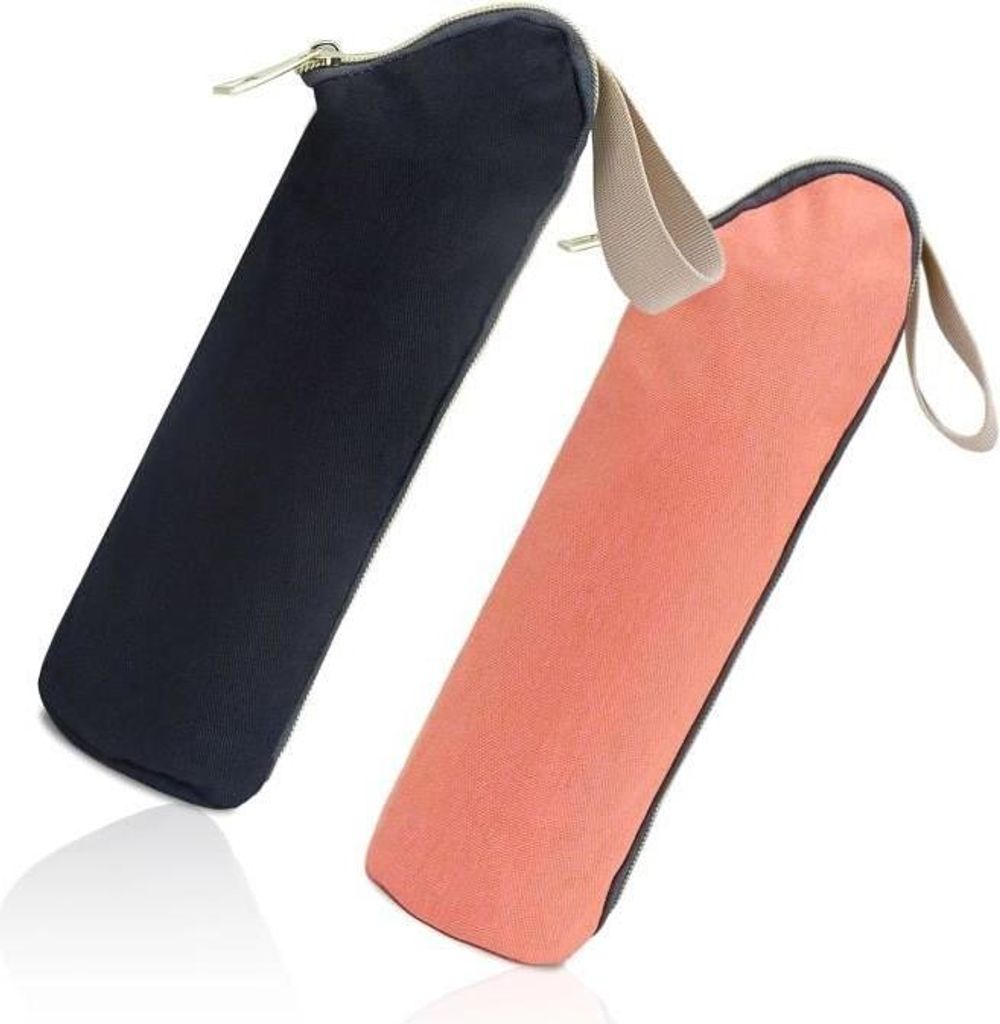 Isoliertasche, 2-teilige Flaschen-Isoliertasche, Babyflaschen-Isoliertasche mit geknöpftem Tragegurt, Isolierflasche