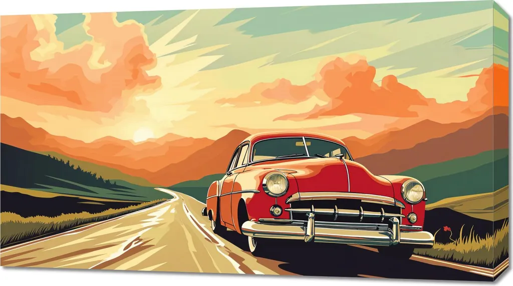 Quadro 90x50cm L'avventura ti aspetta