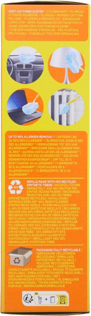 32 Pezzi Ricambi per Swiffer Panni Catturapolvere, Kit Compatibile per Swiffer Piumini e Duster, Asta Telescopica 360° Cattura Polvere, Rimuove Peli di Animali Domestici, Polvere e Allergeni