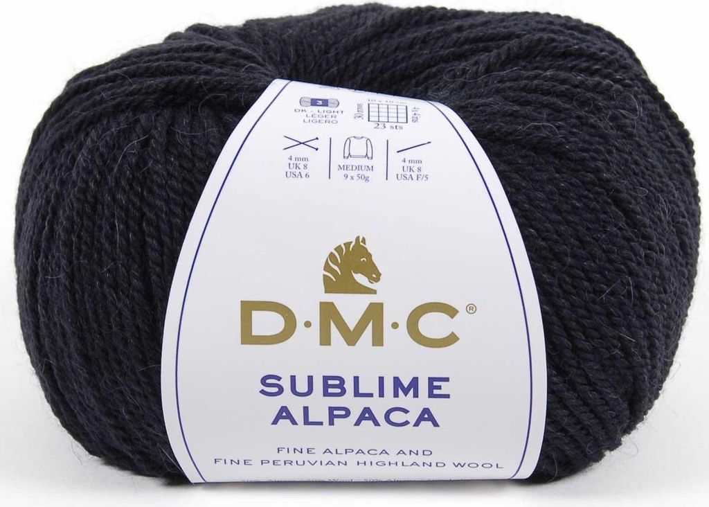 DMC Sublime Alpaca – pregiato filato per lavoro a maglia a Immagine del prodotto 