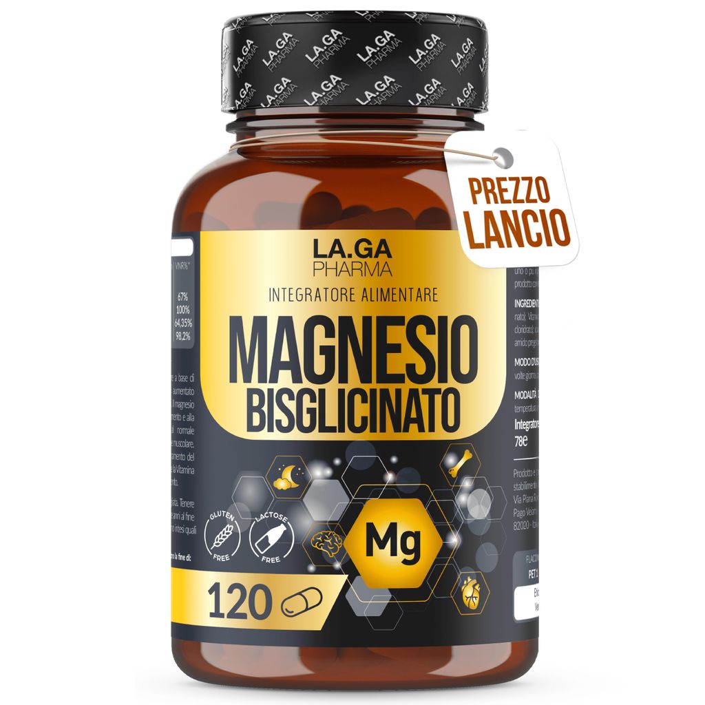 MAGNESIO BISGLICINATO (Fornitura Fino a 4 Mesi), Magnesio Immagine del prodotto 