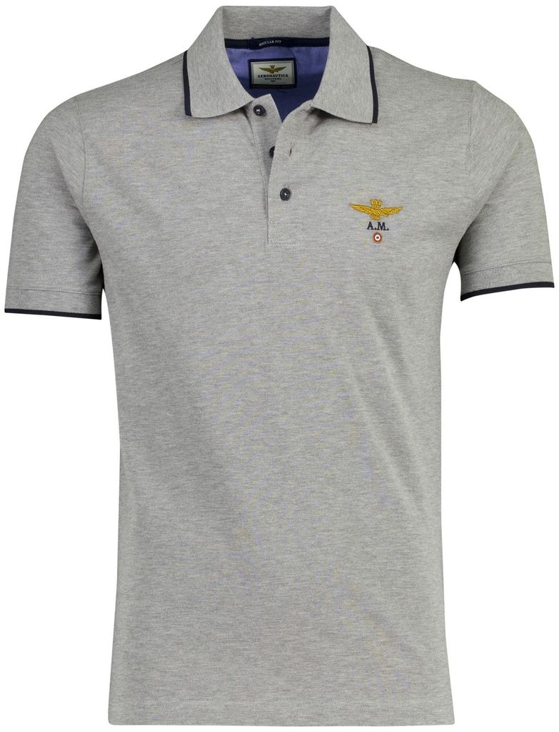 Aeronautica Militare Poloshirt Regular Fit Logo auf der Brust