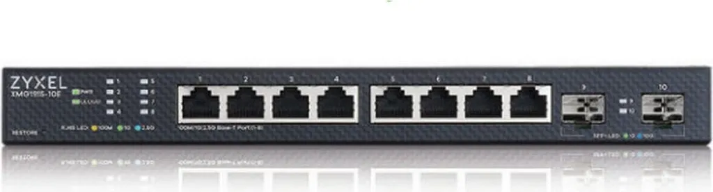 Switch 2.5G ZyXEL XMG1915-10E 8 ports Multi-Gig et 2 slots SFP+ 10G