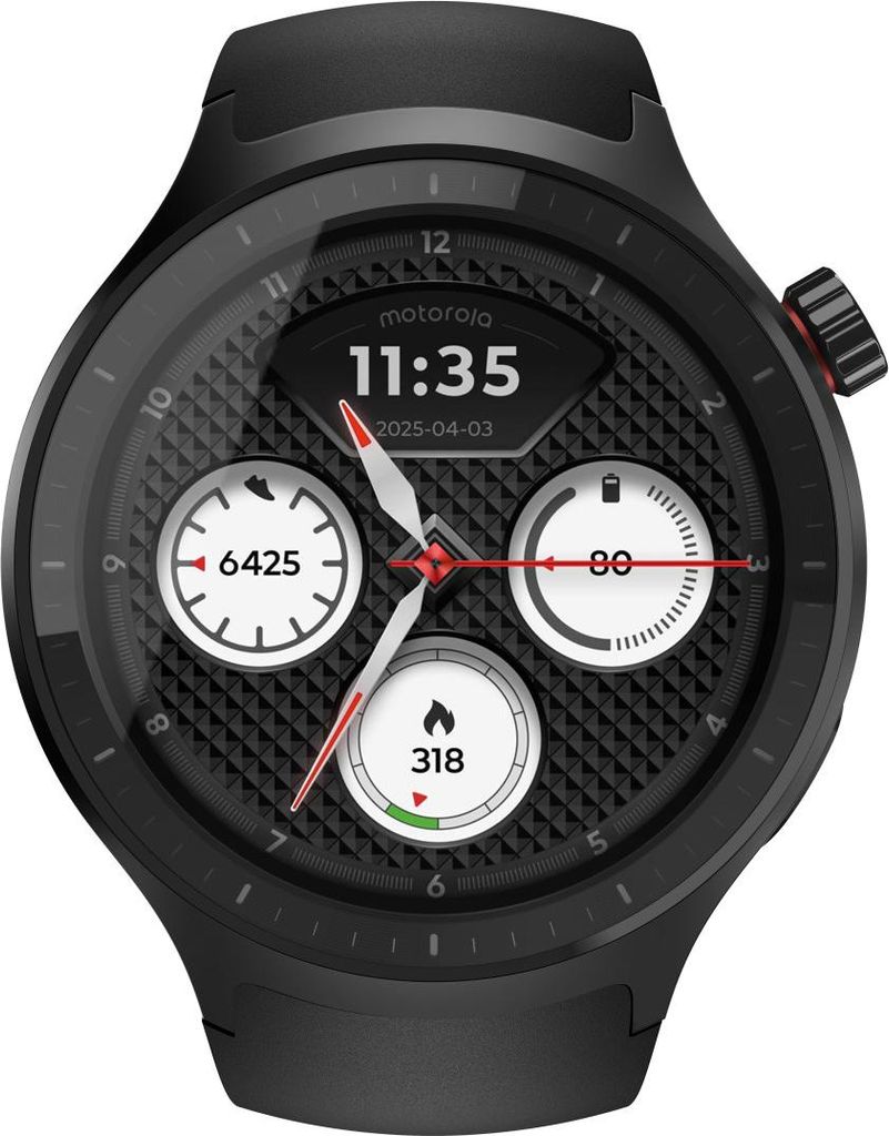 Motorola Moto Watch, 3,63 cm (1.43"), OLED, Touchscreen, 4 Immagine del prodotto 