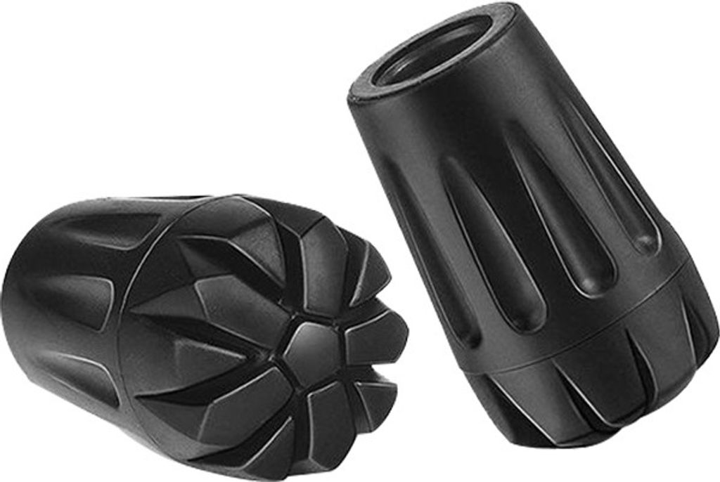 INF Wanderstock-Spitzenschützer - 4er-Pack, 11 mm Innendurchmesser
