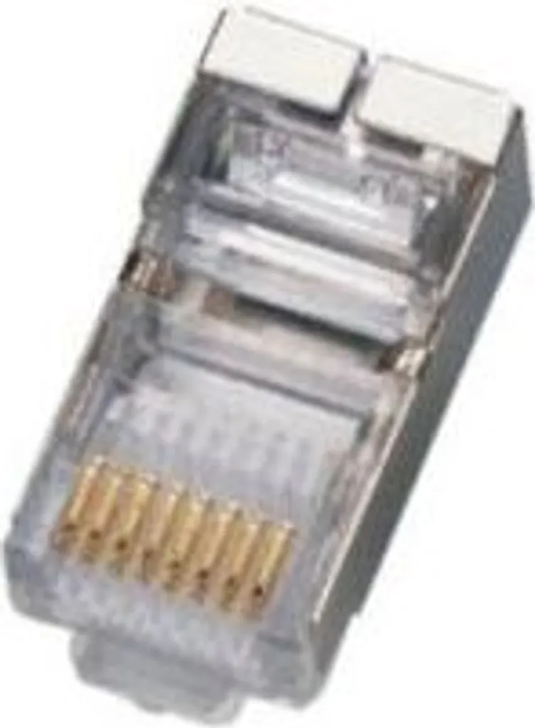 Connettore RJ45 STP Cat5e 8p8c Schermato (10pz) - Kit Professionale LAN