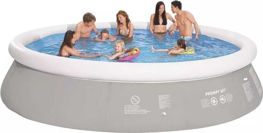 Jilong Aufblasbarer Pool Grau 450×122 cm Produktbild 