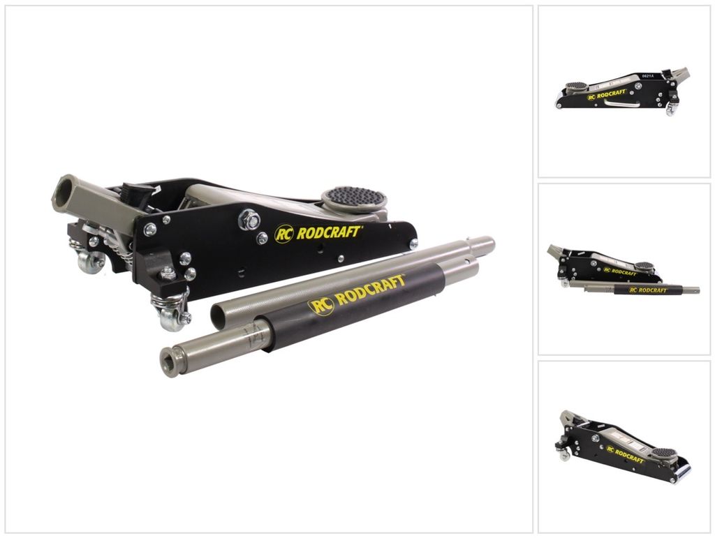 Rodcraft RH136 Wagenheber 1,5 T ( 8951000411 ) hydraulischer Wagenheber Aluminium
