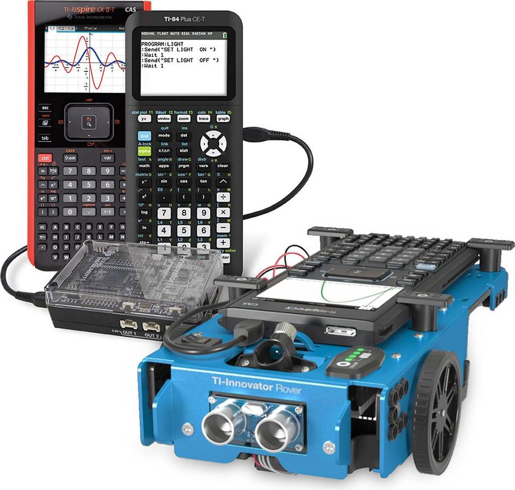 TI-Innovator Rover Texas Instruments programmierbares Roborfahrzeug mit TI-Innovator Hub/ Launch Pad Board
