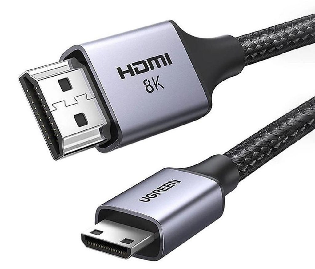Mini HDMI - HDMI 8K kabel, Ugreen HD163, 1 meter Productafbeelding 