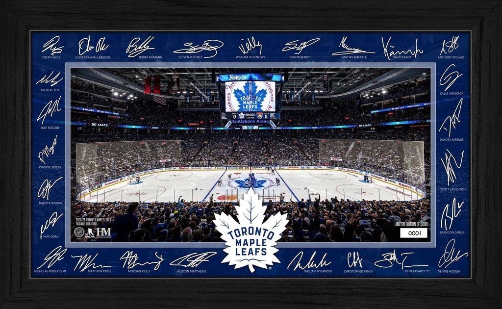 Toronto Maple Leafs 2025 NHL Signature Rink Bild