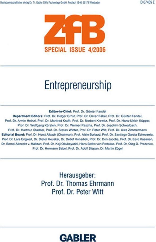 Entrepreneurship Produktbild 