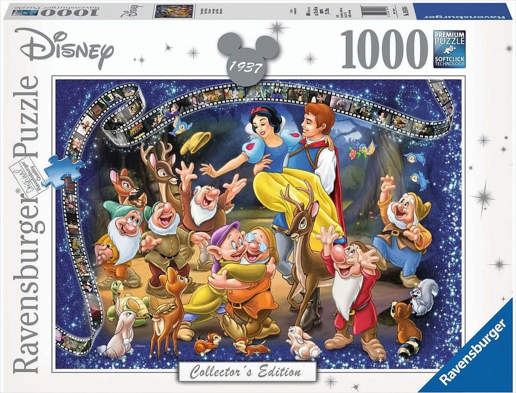 Disney - Puzzle di Biancaneve - 1000 pezzi Immagine del prodotto 