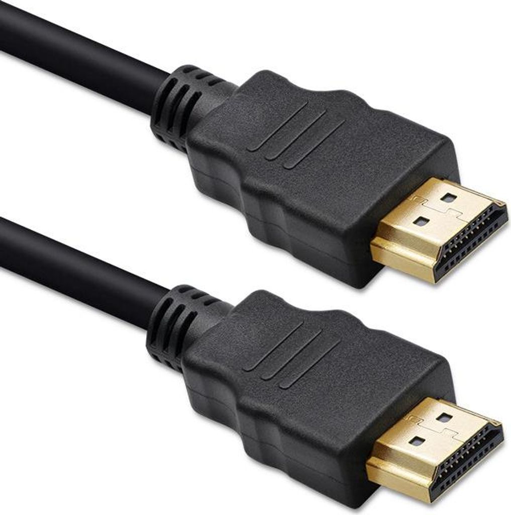 Qoltec HDMI-Kabel v1.4 | Hochgeschwindigkeit | 4K | 30 Hz | 30 AWG | 3D | GOLD | 3 m