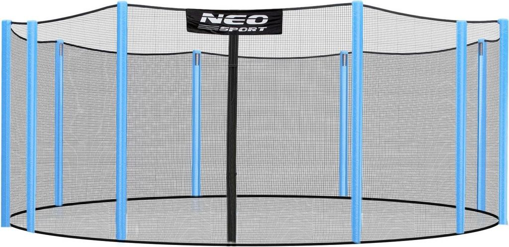 Außenschutznetz Neosport 465 cm (15 Fuß) mit 10 Pfosten