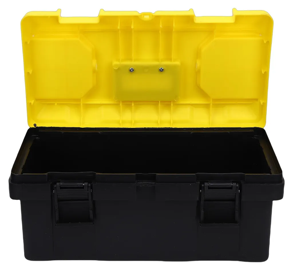 Mallette de rangement outils 19" avec insert amovible et couvercle