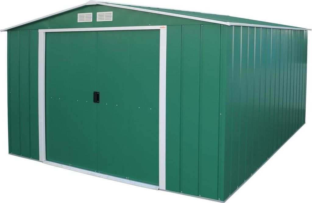 DURAMAX Colossus Eco XXL Gartenhaus 116 m² Grün 61361