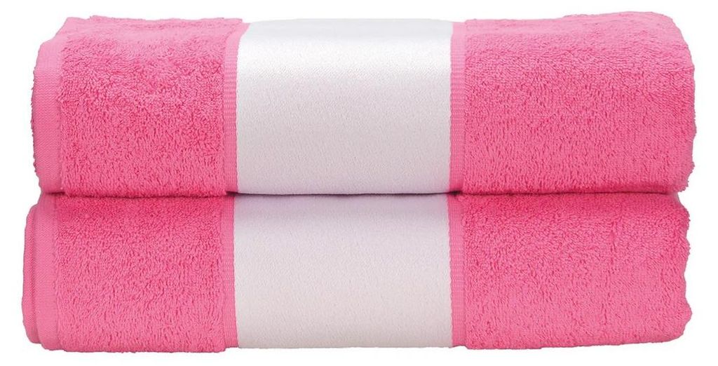 ARTG - Badetuch "Subli-Me" LT2253 (Einheitsgröße) (Pink)