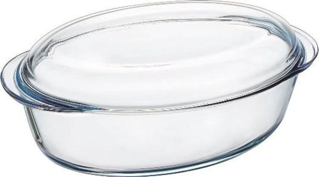 Cocotte Verre Ovale Pyrex 3l Polyvalence Cuisson Et Image du produit 