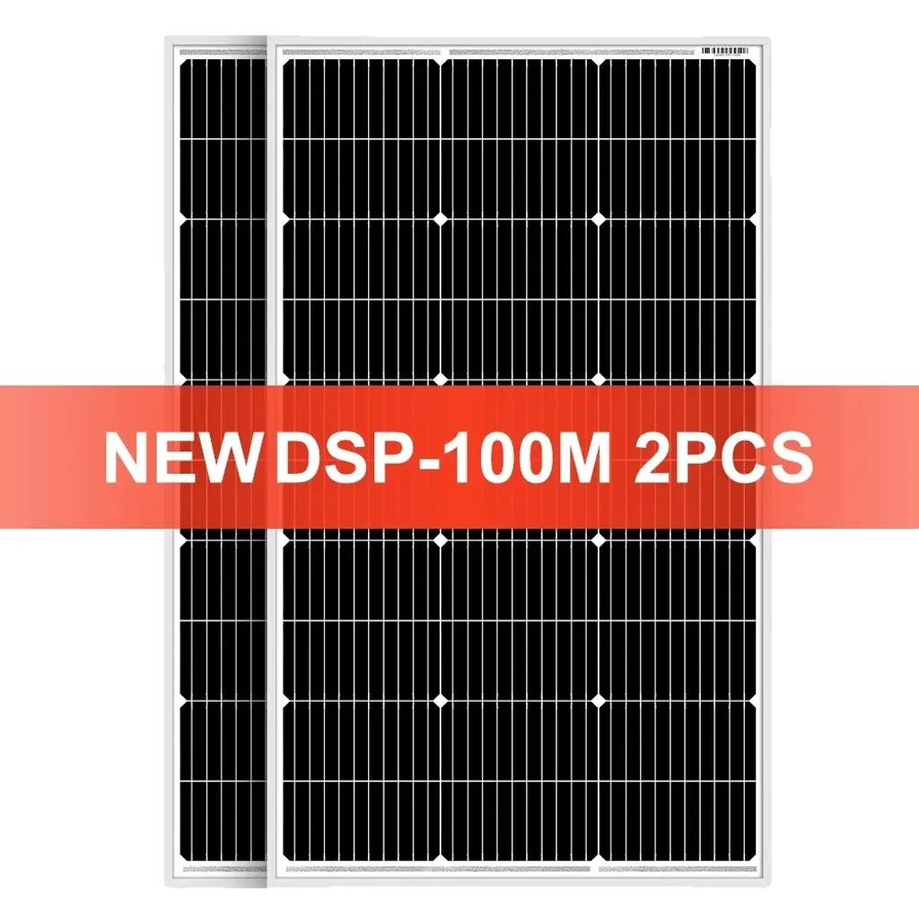 Réduisez vos Factures d'Électricité : Lot de 2 Panneaux Solaires Haute Qualité