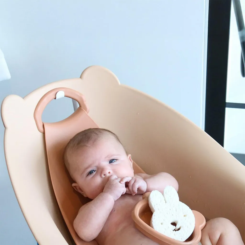 Baigner Bébé Facilement avec le Support B-Bath Bear Terracotta Chic - 8