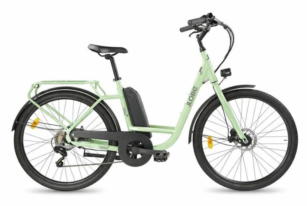 LLOBE City E-Bike 26" TOWN COMPACT, grün, 36V / 10,4Ah