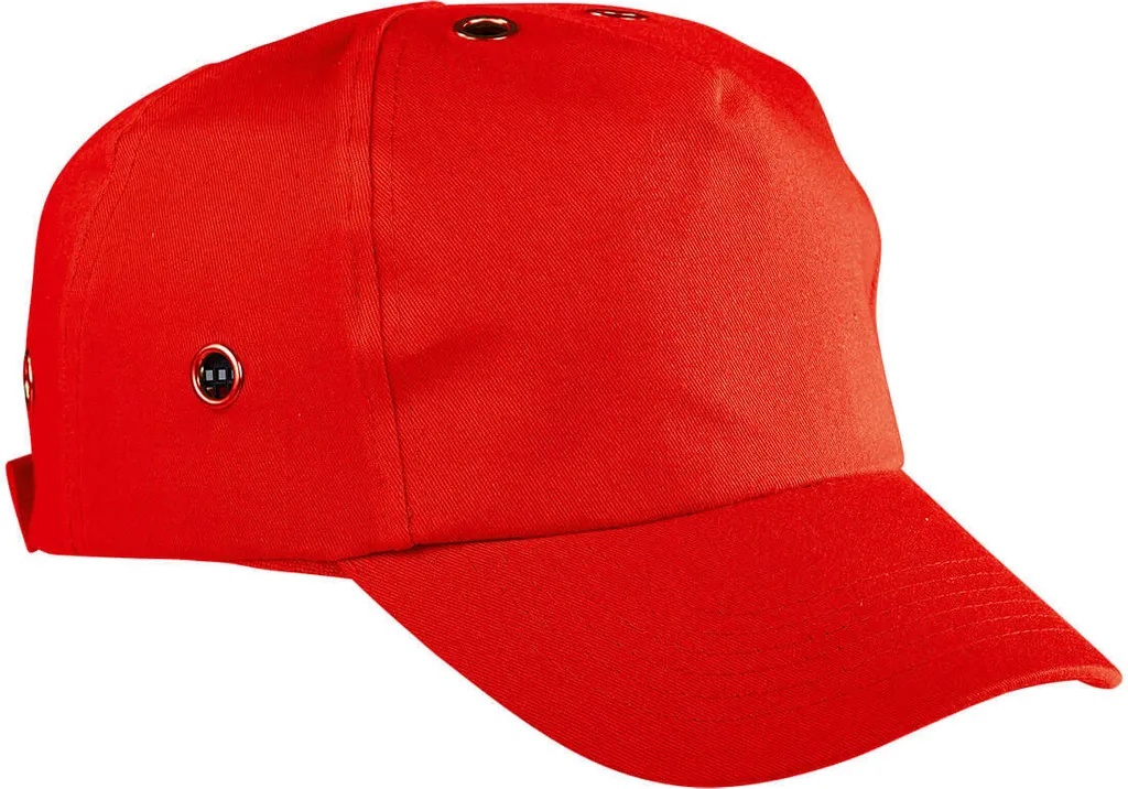 Berretto Protettivo WorkCap Rosso ABS - Sicurezza Leggera