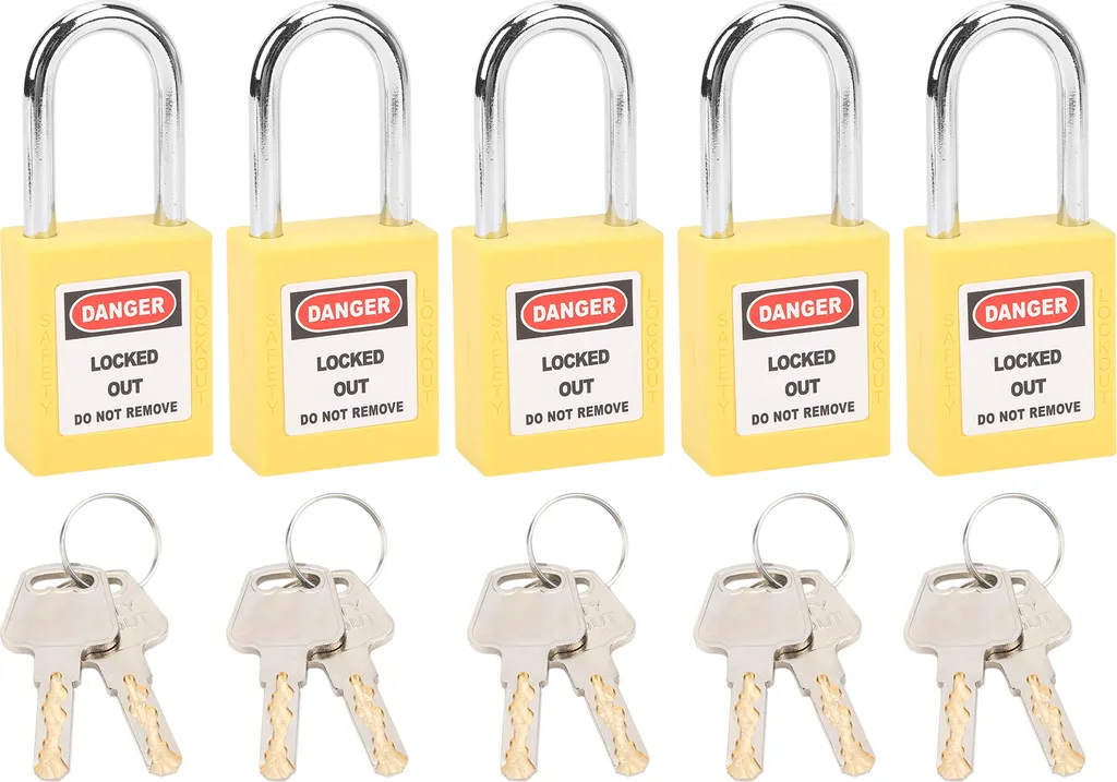 Lucchetto di blocco, lucchetto di sicurezza, lucchetto Tagout, lucchetto Tagout, lucchetto LOTO, lucchetto Lockout