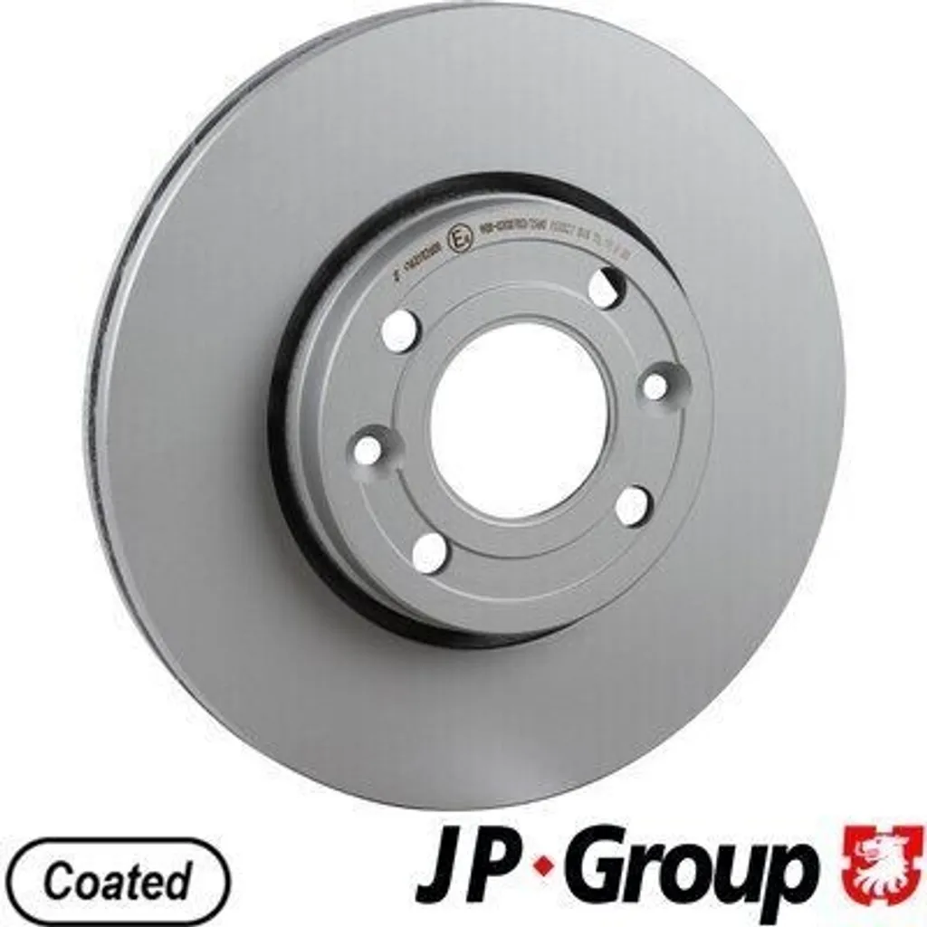 Disque de frein 4363102600 JP GROUP avant acier haute résistance Clio 4