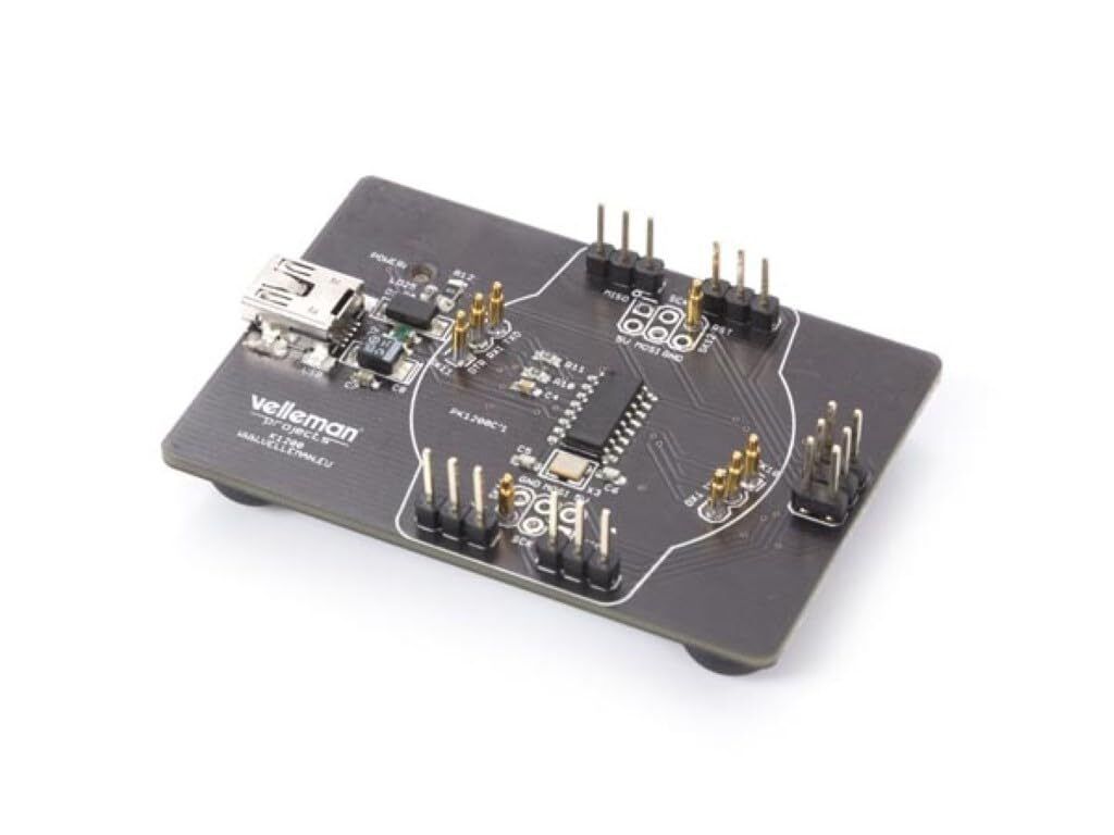 Whadda Lötbausatz, DIY, Programmier-Cradle für die Watch, USB auf Serienkonverter,