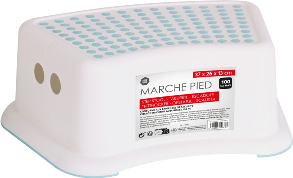 DOCHTMANN Chaise en plastique 37x26x13cm mélange de Image du produit 
