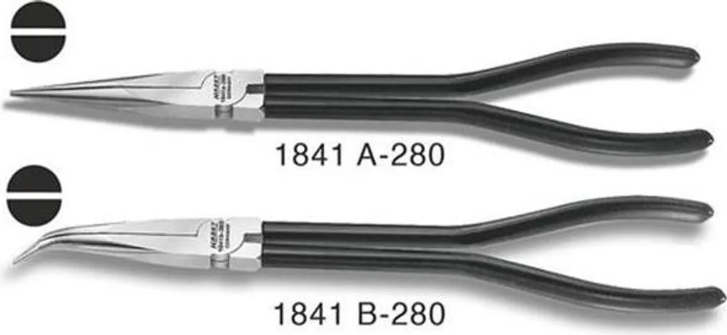 HAZET Pinze a becchi tondi 1841A-280 - 5