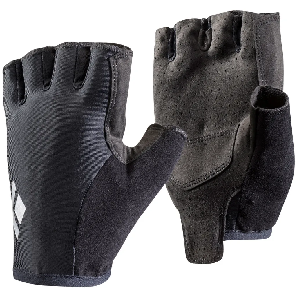 Gants Trail pour Course à Pied Black Diamond Noirs - Confort et Grip
