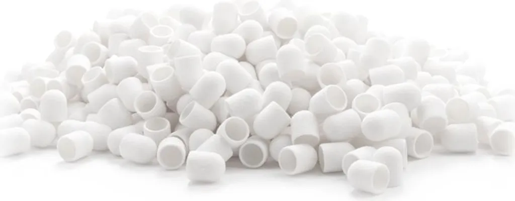 Exo Abrasive Cap 10mm Grain 80 Blanc - Lot de 500 Capuchons de Ponçage
