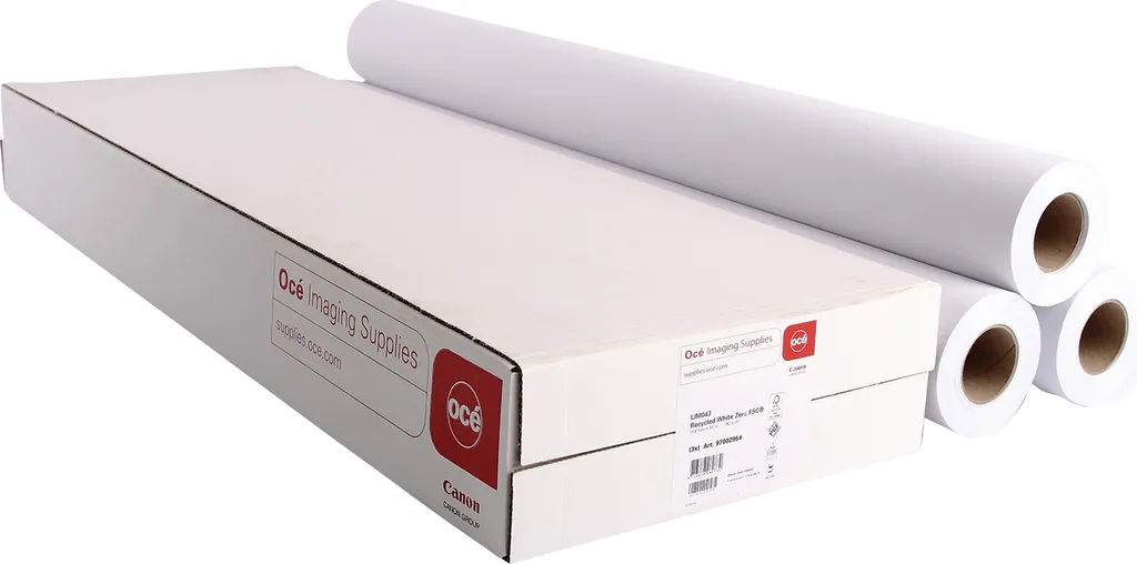 Carta Plotter 914mm Canon IJM022 90g 97003461 - Promo 3 Rotoli