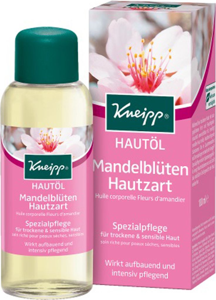 Huile pour la peau Kneipp Fleur d'amandier pour peaux Image du produit 