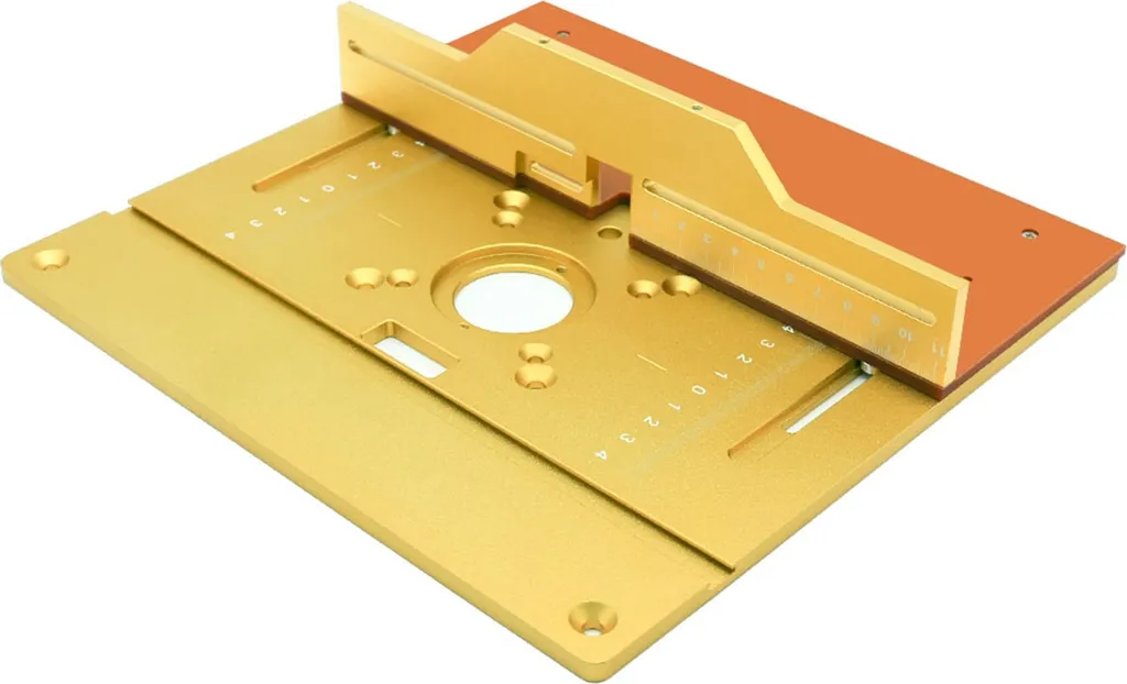 Plaque d'insertion pour défonceuse idéale pour toupie et établi - 2