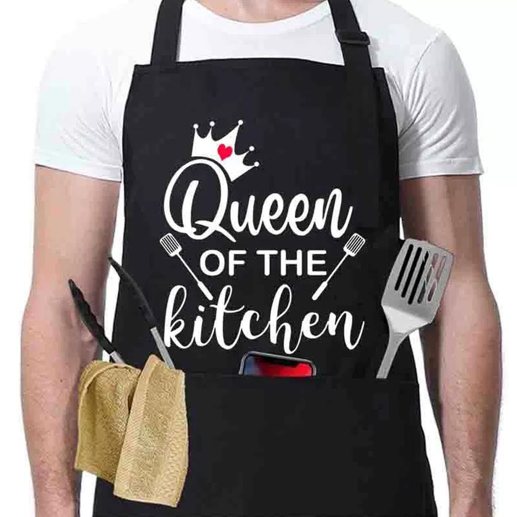 1 Stück Queen-Schürze