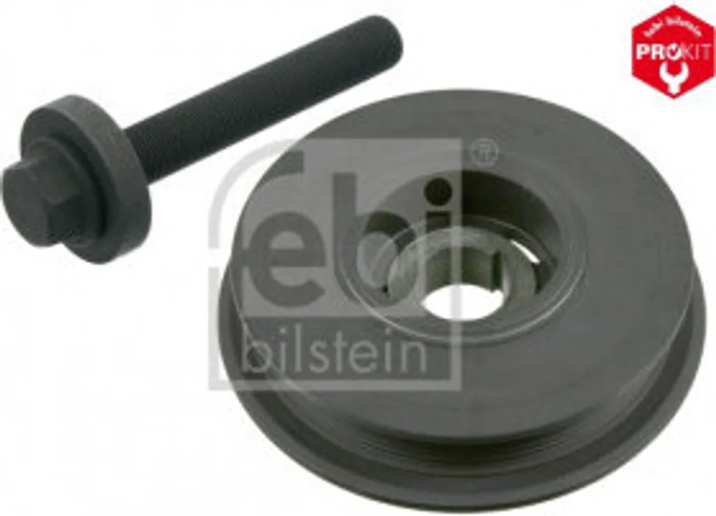 Poulie de Vilebrequin FEBI 33620 pour Astra G et Zafira A - OE 09128177