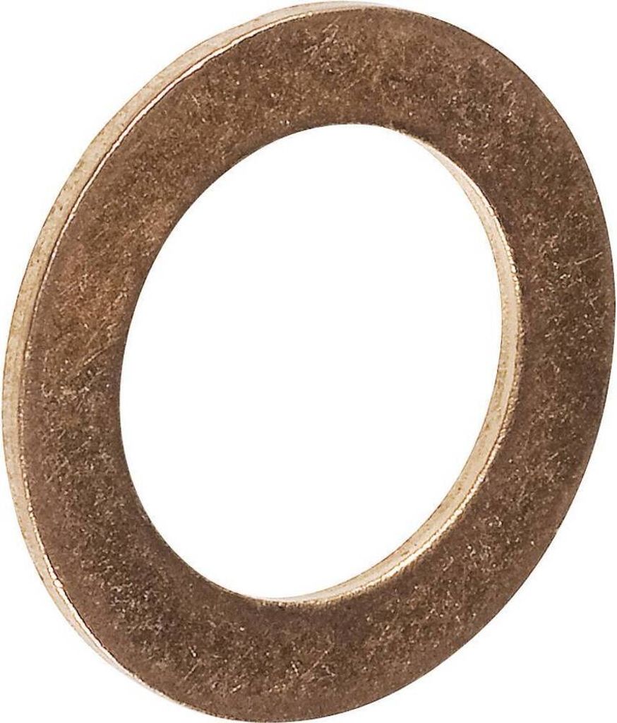 Dichtring 10 mm 14 mm Kupfer 100 St. TOOLCRAFT 893850