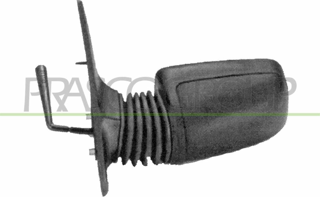PRASCO PG0177104 Außenspiegel Seitenspiegel Links passend für PEUGEOT 205 II (20A/C) Plan Manuell