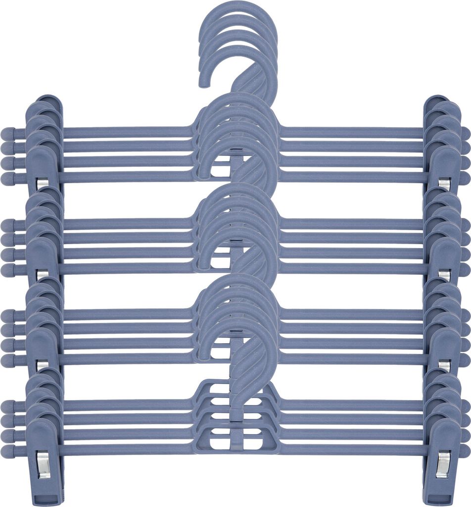 16x Hosenbügel Kleiderbügel Klammerbügel Rockbügel Produktbild 